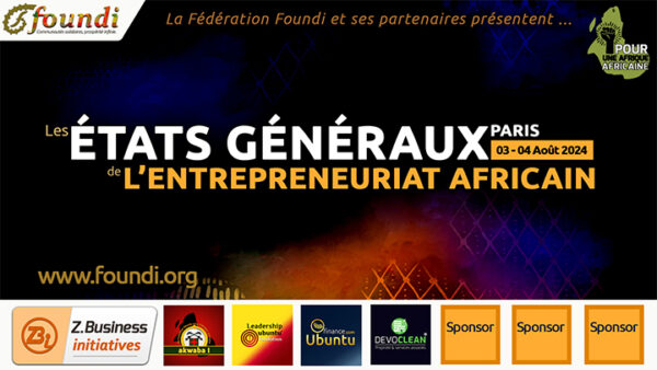 Flyer des Etats Generaux de l'Entrepreneuriat Africain - 1ère édition 2025